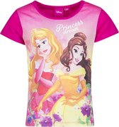 Disney - Prinsessen - T-shirt - Fuchsia