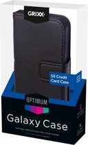 GRIXX Optimum Case Samsung Galaxy S5 Creditcard Black