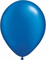Ballons Qualatex 100 pièces Pearl Sapphire Blue