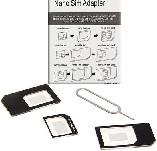 Noosy Sim Card Adapter Kit White - Noosy