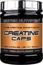 Scitec Nutrition - Creatine Caps - Pure Creatine Monohydrate - 250 caps - 83 porties