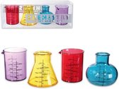 Chemistry Shotglaasjes - 40 ml - 4 stuks