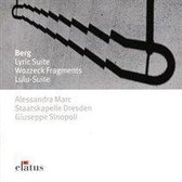 Berg: Lyric Suite; Wozzeck (Fragments); Lulu Suite