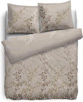 HNL Pure Cotton Timo Dekbedovertrek - Eenpersoons - 135x200 + 80x80 cm - Naturel