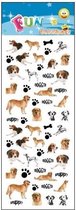 Stickervel honden