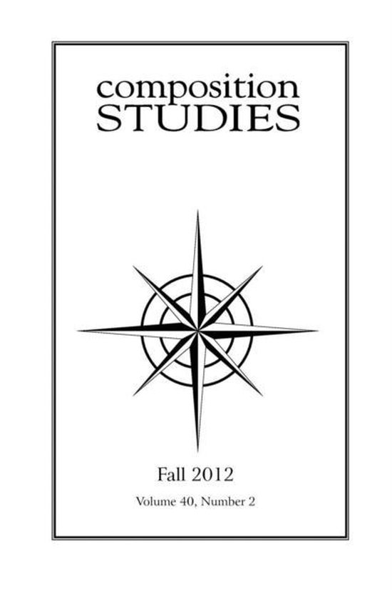Composition Studies 40.2 (Fall 2012) - cover