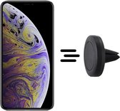 Shop4 - iPhone Xs Autohouder Magnetische Ventilatierooster Houder Zwart