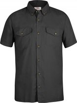 Fjallraven Abisko Vent Shirt SS - heren - blouse - korte mouwen - maat M - grijs
