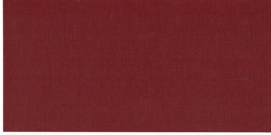 Papier cartonné lin de luxe - Carton lin carré - Rouge bordeaux - 80 feuilles - 27x13,5 cm - 220 grms - pour cartes carrées 13,5x13,5 - S'adapte dans une enveloppe 14x14