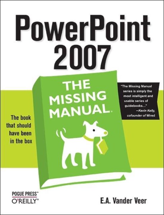 PowerPoint 2007: The Missing Manual - cover