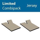 Splittopper jersey limited COMBI PACK ecru-ecru (140/150/160x200/210/220 cm)