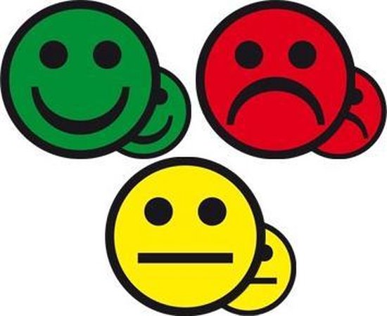 Sourires magnétiques 2,5 cm (ensemble de mélange)