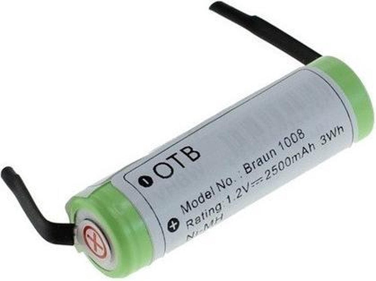 Batterij voor Braun Philips (HX5350)1,2V NiMH 2500mAh