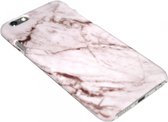 Coque marbre plastique blanc iPhone 6 (S) Plus