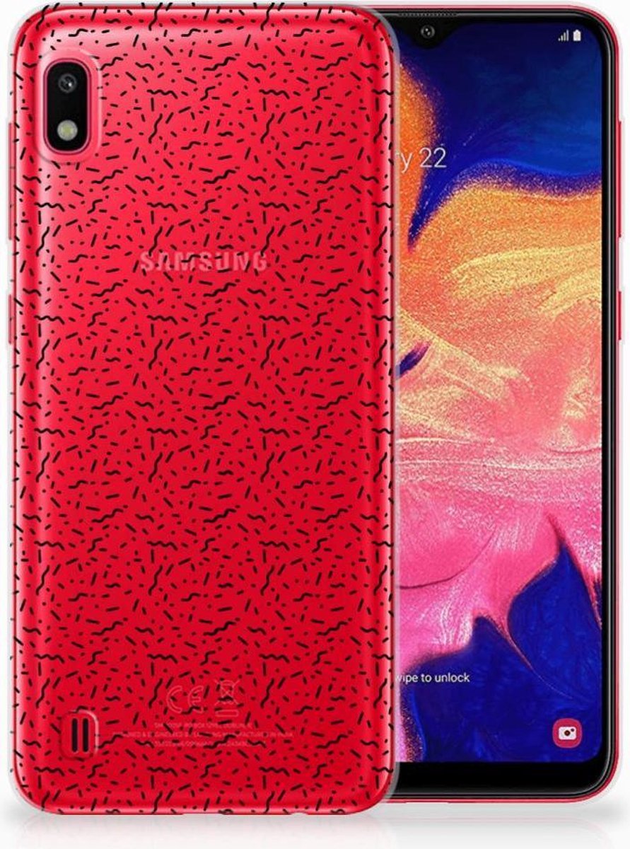 Samsung Galaxy A10 TPU bumper Stripes Dots
