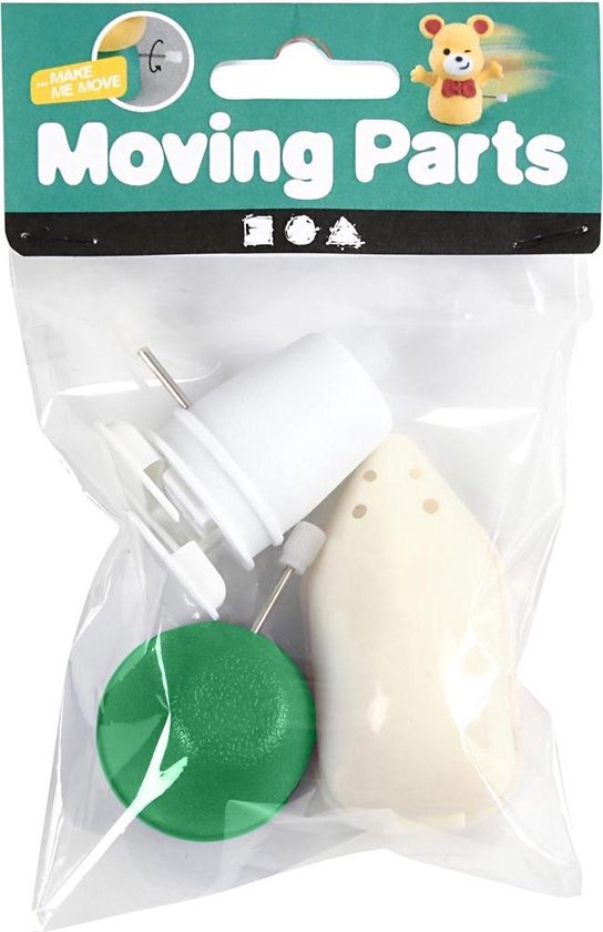 Mécaniques pour figurines, marcher, courir et danser, H: 30 + 35 + 45 mm, 3 pièces