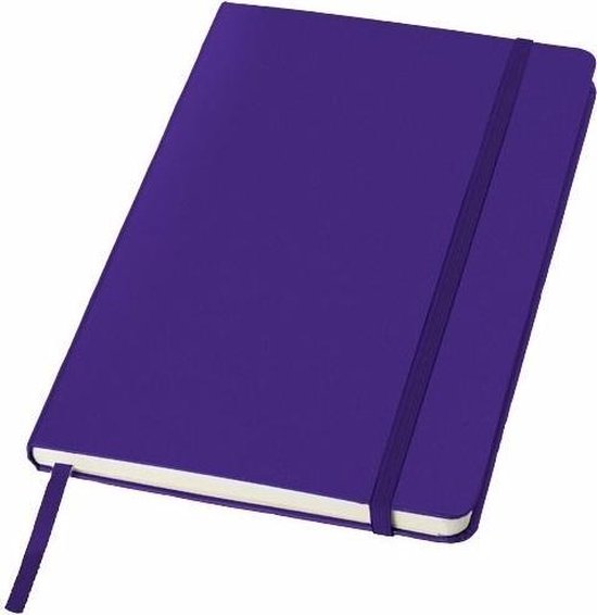 Carnet de luxe violet ligné format A5 | bol