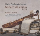 Gunar Letzbor & Ars Antiqua Austria - Sonate Da Chiesa (1701) (CD)