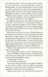 Pagina uit een boek met Nederlandse tekst, beginnend met 'ze de kamer had verlaten. Na de kou maakte de hitte me slapen...'