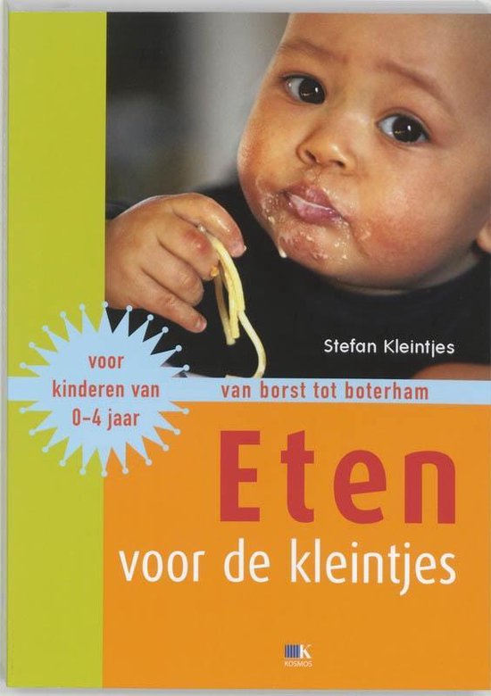 Cover van het boek 'Eten voor de kleintjes' van Stefan Kleintjes