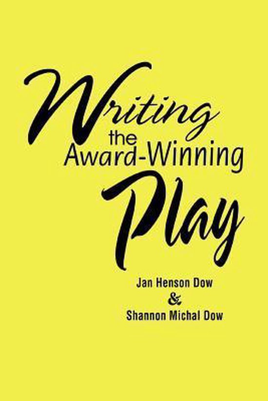 Writing The Award-Winning Play - cover