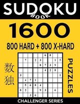 Sudoku Book 1,600 Puzzles, 800 Hard and 800 Extra Hard