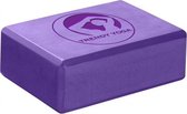 Trendy Sport Yoga blok - Yogablok - Yoga Block -  23 cm lang - 15 cm breed - 7.5 cm dik - Paars