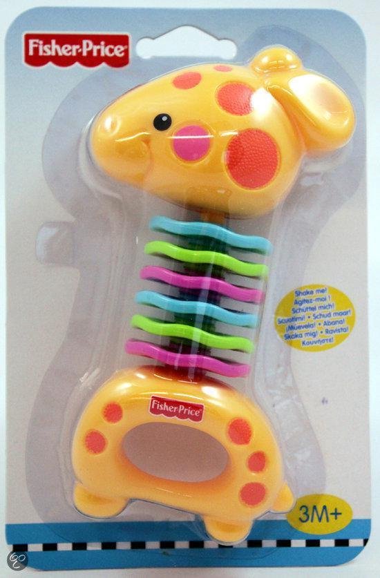 Fisher Price Rammelaar Giraffe Bol Fisher Price Rammelaar Giraffe Bol