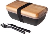 Cosy&Trendy Lunchbox Met Bestek - 20 cm x 11 cm x 7.5 cm