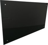 IVOL - Glassboard Zwart - 90x120 cm - met montagemateriaal