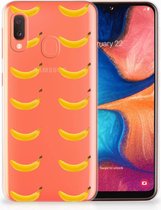 Geschikt voor Samsung Galaxy A20e TPU Hoesje Banana