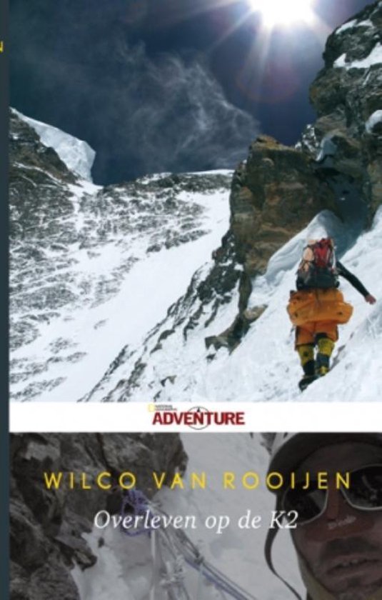 Cover van het boek 'Overleven op de K2' van W. van  Rooijen