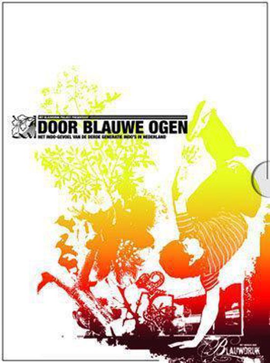 Cover van het boek 'Door blauwe ogen'