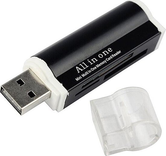 USB 2.0 Multi Geheugenkaartlezer MS/TF/M2/SD Kaartlezer - Kaart Reader - PC  & Mac | bol.com