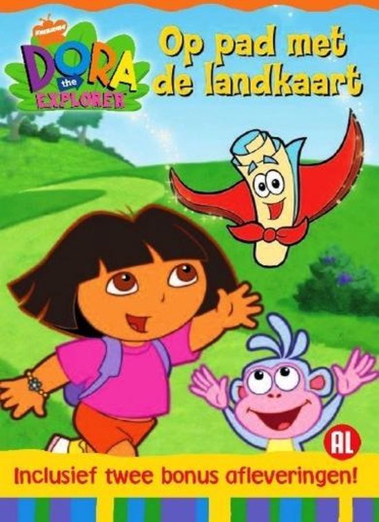 Cover van de film 'Dora The Explorer - Op Pad Met De Landkaart'