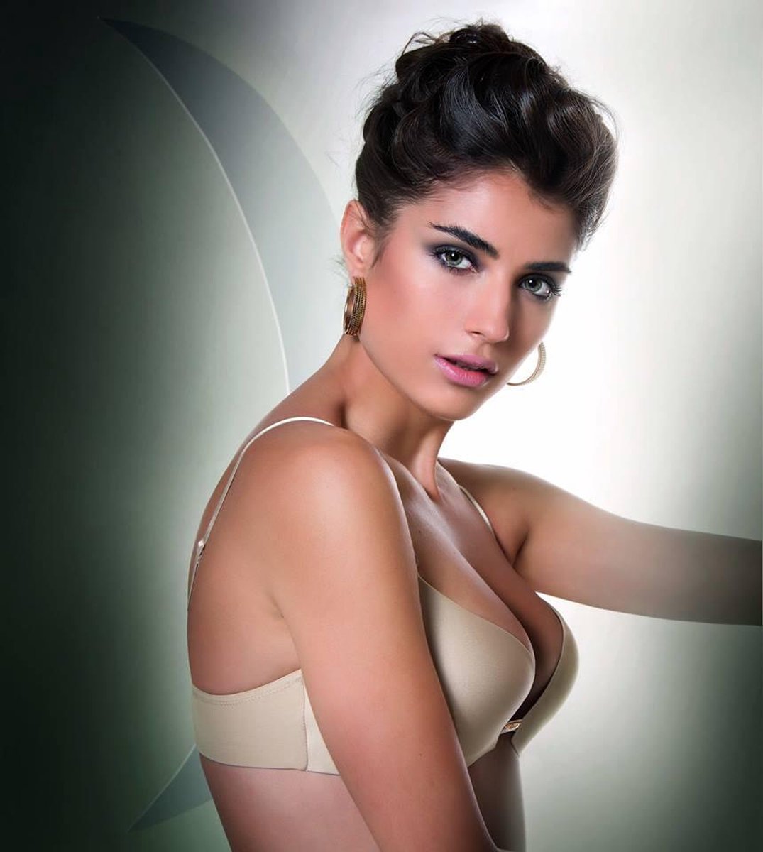 Luna MIRACLE push-up beha - Beige B75