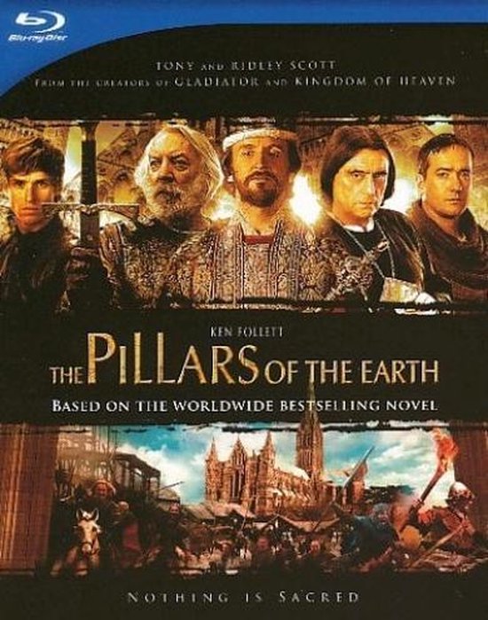 Cover van de film 'Pillars Of The Earth (Blu'