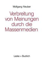 Verbreitung Von Meinungen Durch Die Massenmedien