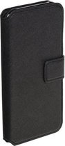 Zwart fashion case tpu bookcase voor Samsung Galaxy J5 hoesje