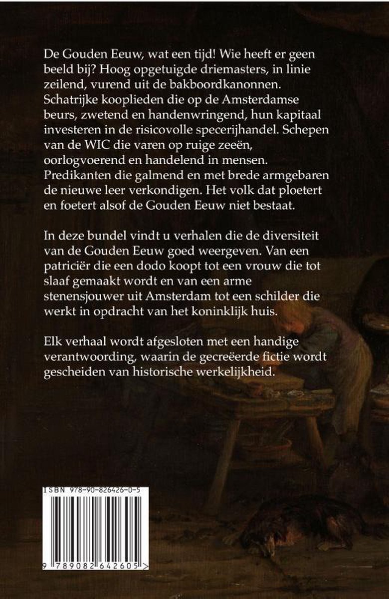 Historische verhalen - Korte verhalen uit de Gouden Eeuw - back cover