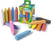 Crayola stoepkrijt, doos met 16 stuks in geassorteerde kleuren