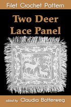 Two Deer Lace Panel Filet Crochet Pattern