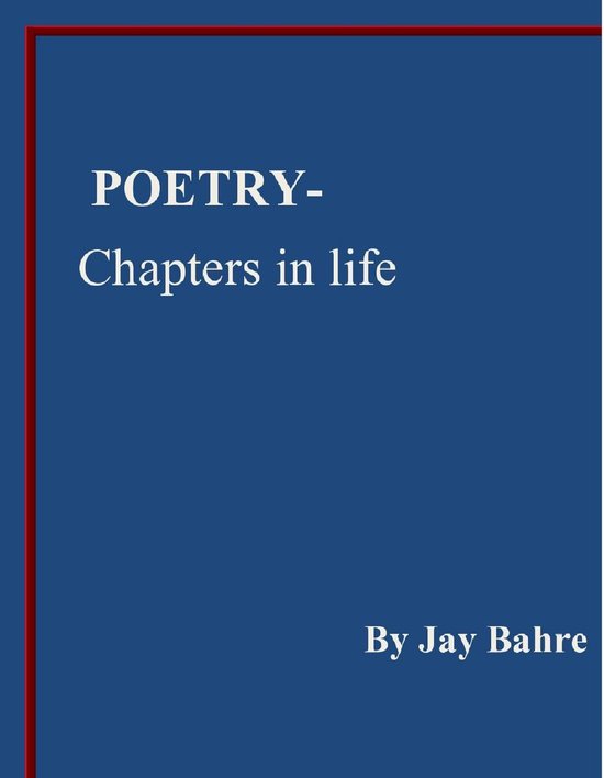Omslag van Poetry- Chapters in life