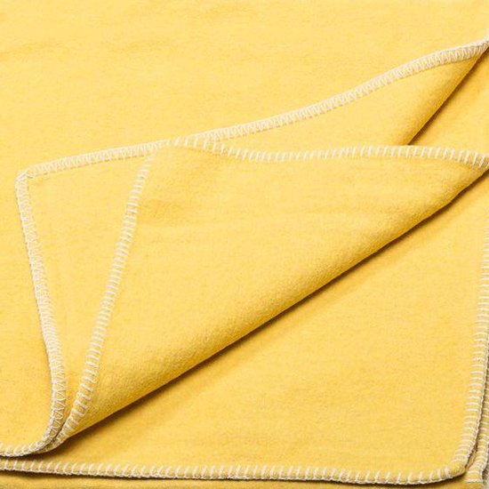 David Fussenegger Sylt Uni woonplaid Cremewit 140x200