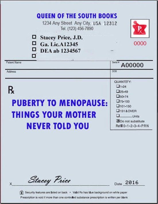 PUBERTY TO MENOPAUSE: - cover