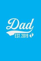 Dad EST.2019, Notebook - Congratulations It's a Boy!