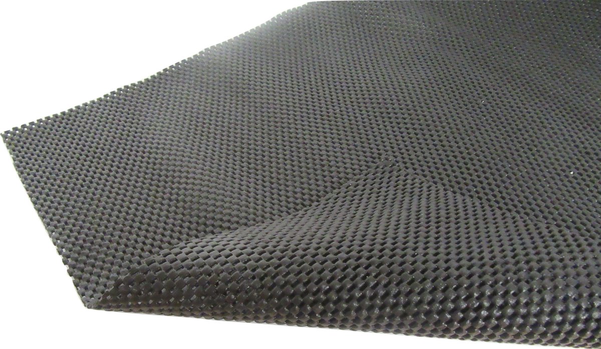 Antislip mat zwart op rol - 38 x 92 cm - 2 stuks | bol.com