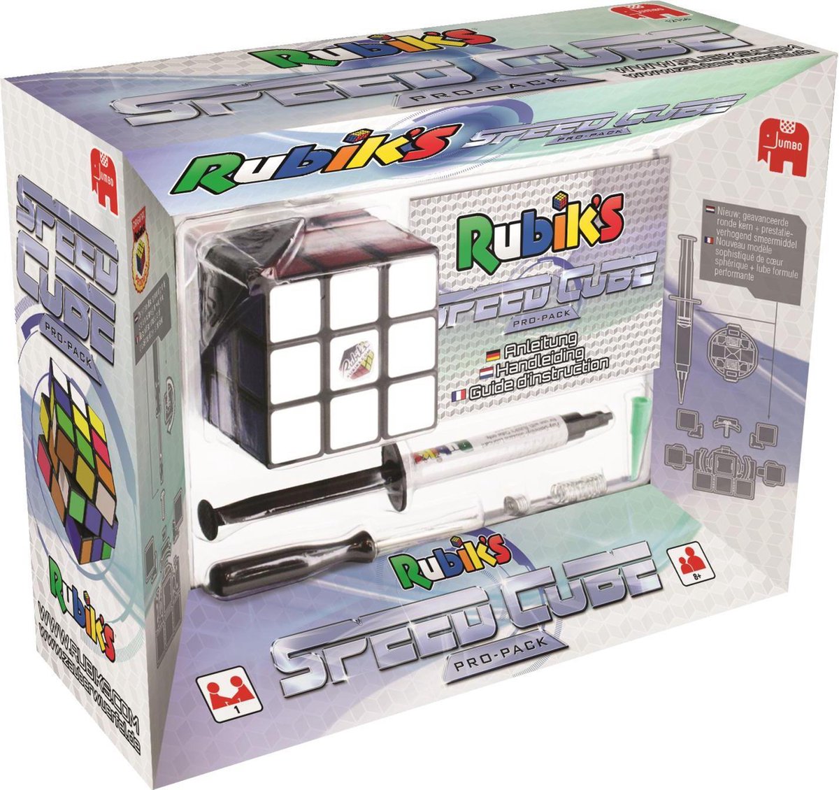 GAN Cube de Vitesse 356RS 3x3x3, Speed Cube Classique Résolution