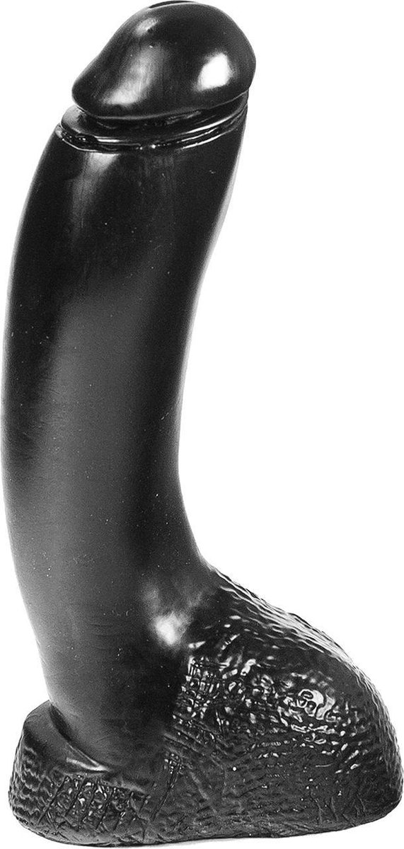 Goedkoopste Dark Crystal Dildo 21,5 x 5cm - zwart