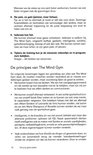 Pagina met tekst over de principes van 'The Mind Gym' en hoe het kan helpen bij het verbeteren van gedrag en communicatie.